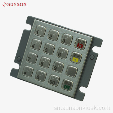 AES Yakagamuchirwa Encryption PIN pad yeVending Machine